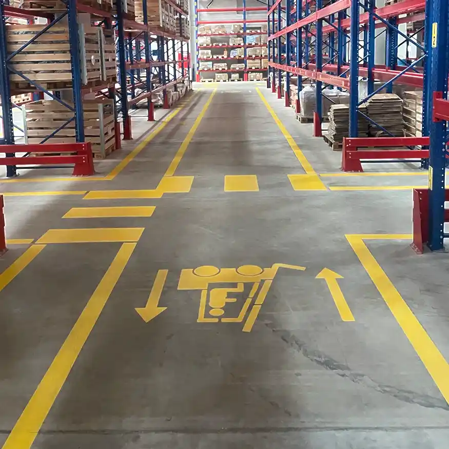 Fabrika İş Güvenliği Çizgileri Çorlu