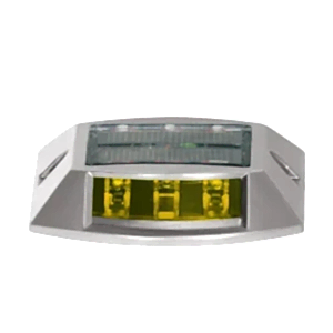 Sarı Solar Yol Butonu 15 x 12 cm