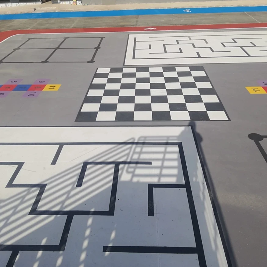 Okul Saha Çizgileri Çorlu